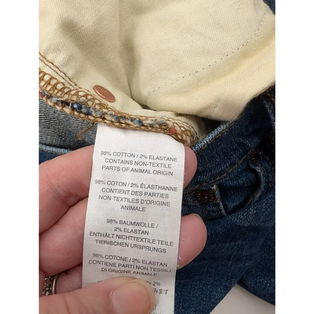 J Crew Selvedge Matchstick Dark Wash Denim Size 29 Casual Comfort Errands Staple